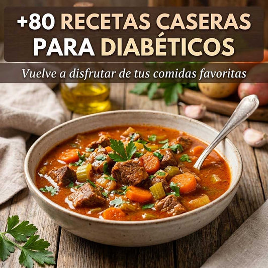 +80 RECETAS CASERAS PARA DIABÉTICOS